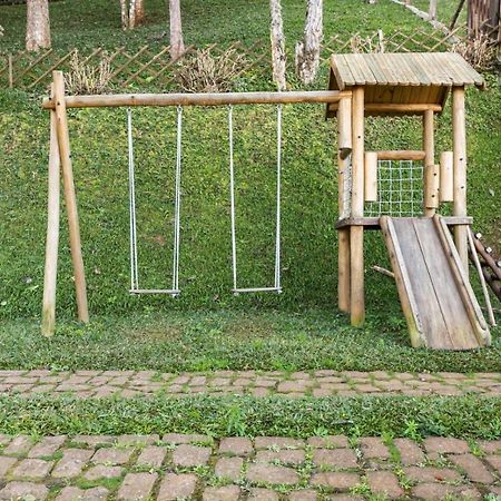 Campos do JordãoCasa De Vidro Com Vista Mantiqueira - Com Cafe E Staff别墅 外观 照片