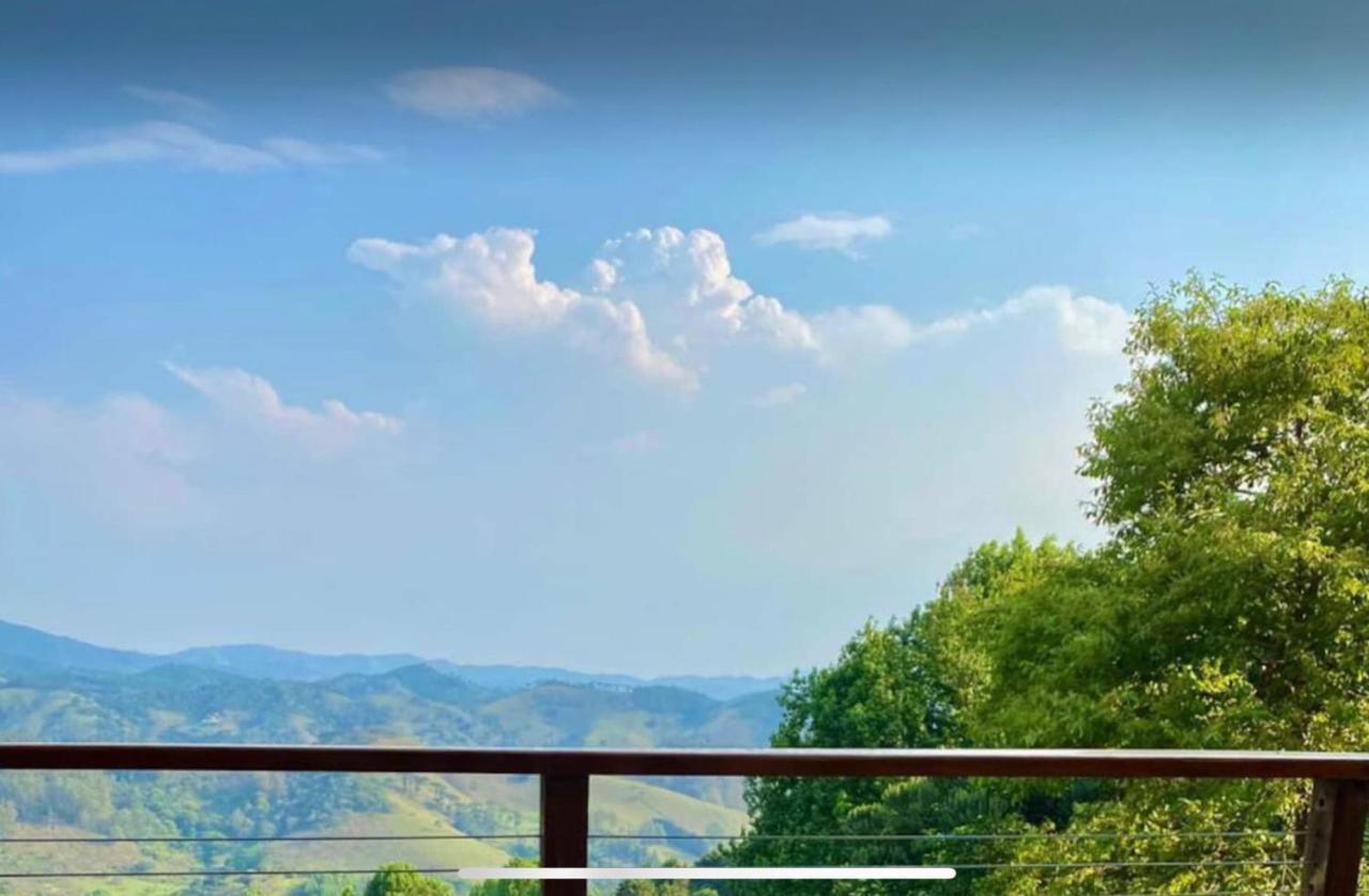 Campos do JordãoCasa De Vidro Com Vista Mantiqueira - Com Cafe E Staff别墅 外观 照片