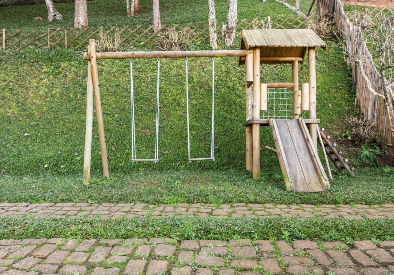 Campos do JordãoCasa De Vidro Com Vista Mantiqueira - Com Cafe E Staff别墅 外观 照片